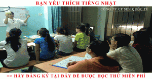 đăng ký học tiếng nhật