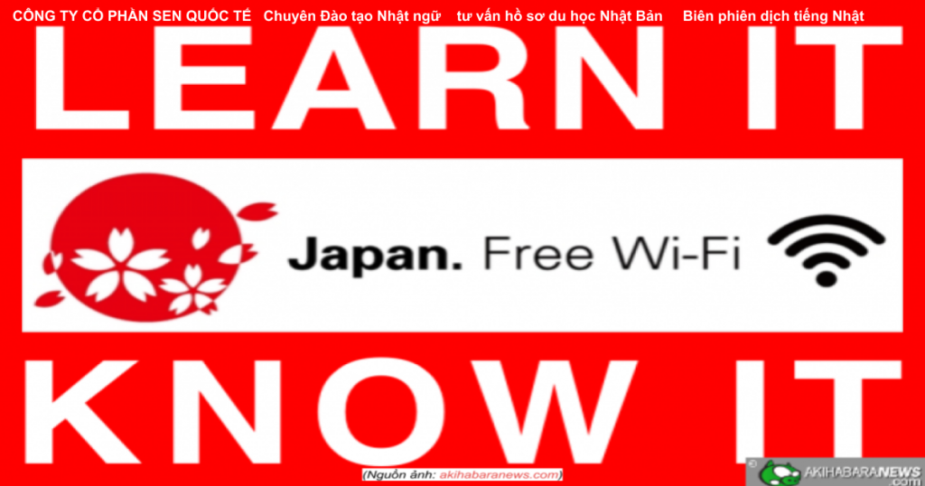 5 cách kết nối Wifi miễn phí ở Nhật Bản (1)