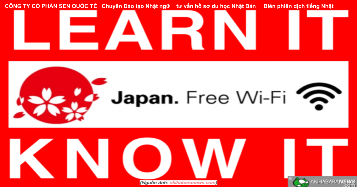 5 cách kết nối Wifi miễn phí ở Nhật Bản (1)