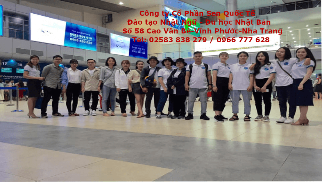 Đợt bay thứ 3 của Du học sinh Nhật Bản nhập học kỳ tháng 04 năm 2019